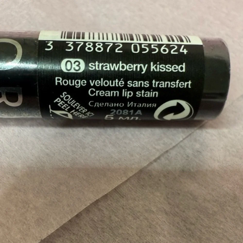 New Sephora Collection Cream Lip Stain Red Shade #03 Strawberry Kissed - Picture 2 of 5